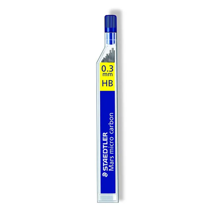 Główne zdjęcie produktu Grafitová tuha do mikrotužky "Mars Micro", HB, 0,3mm, STAEDTLER