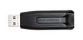 Pendrive V3, czarno-szary, 64GB, USB 3.0, 60/12MB/sek, VERBATIM