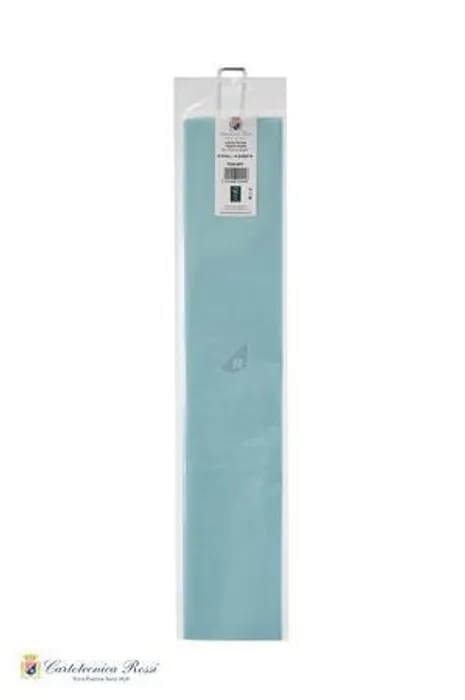 Główne zdjęcie produktu Hedvábný papír, azurově zelená, v archu 50 x 76 cm, 21 g, 6 archů/balení, CRF6020