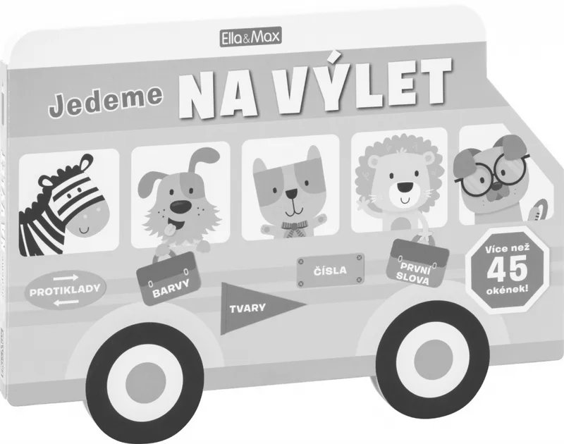 Główne zdjęcie produktu JEDEME NA VÝLET – Obrázková školička pro nejmenší