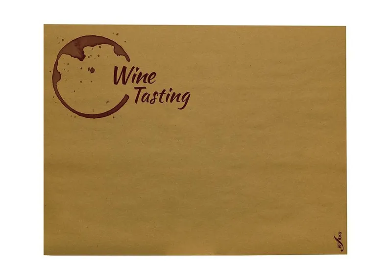 Główne zdjęcie produktu Jednorázové papírové prostírání Infibra Natur Wine Tasting 30x40 cm [500 ks]