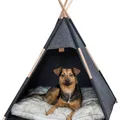 Następne zdjęcie produktu Jaskinia Tipi, 70 x 70 x 70 cm, filc, antracyt
