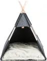 Jaskinia Tipi, 70 x 70 x 70 cm, filc, antracyt