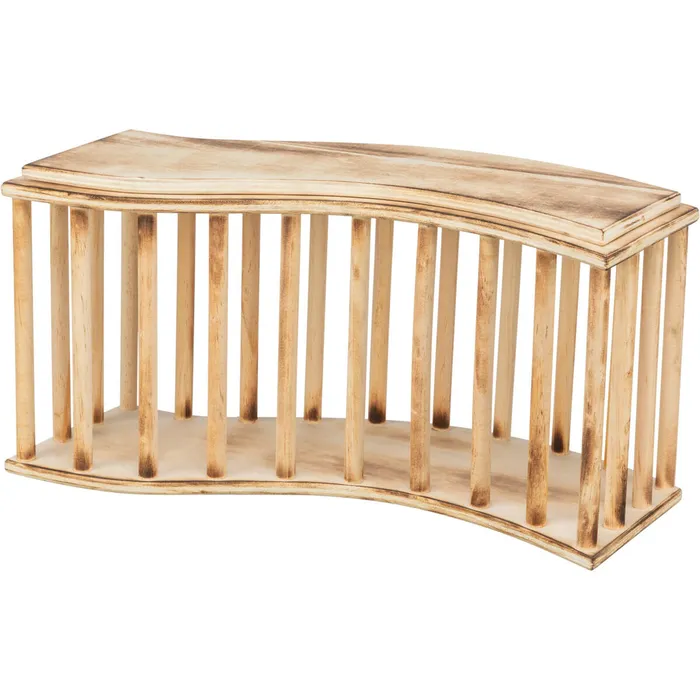 Główne zdjęcie produktu Jesličky na seno stojící 37 x 19 x 13 cm, opalované dřevo