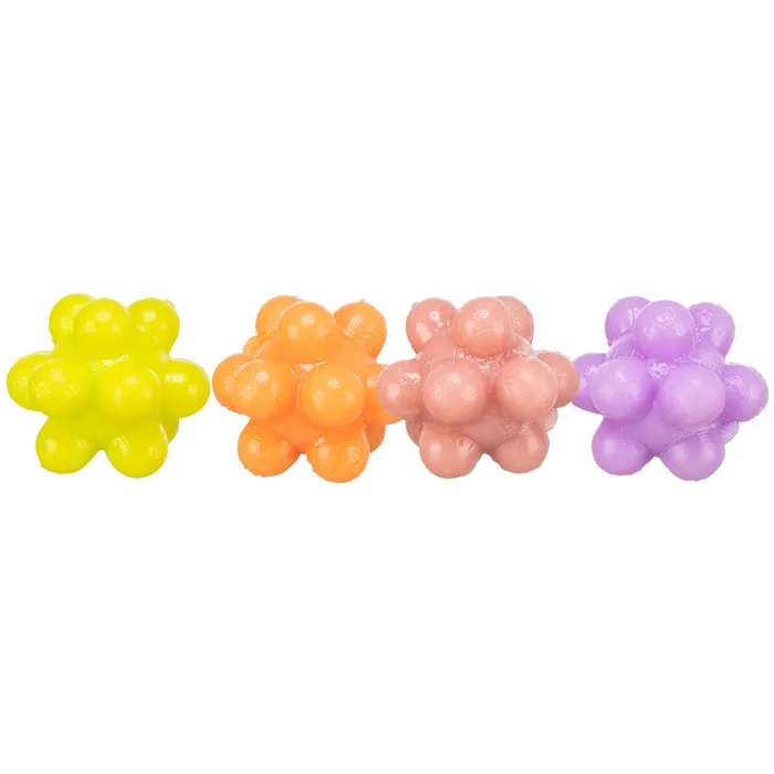 Główne zdjęcie produktu Ježaté kuličky mechová guma 3,5 cm 4ks