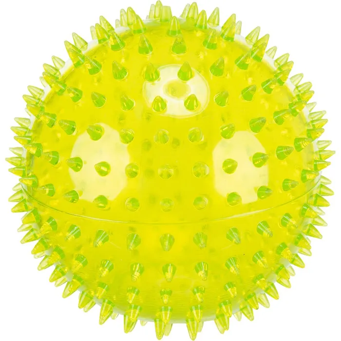 Główne zdjęcie produktu Ježatý míček, pevný plast (TPR) 12 cm