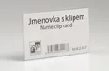 Następne zdjęcie produktu Plakietka imienna z klipsem PP [50 szt.]