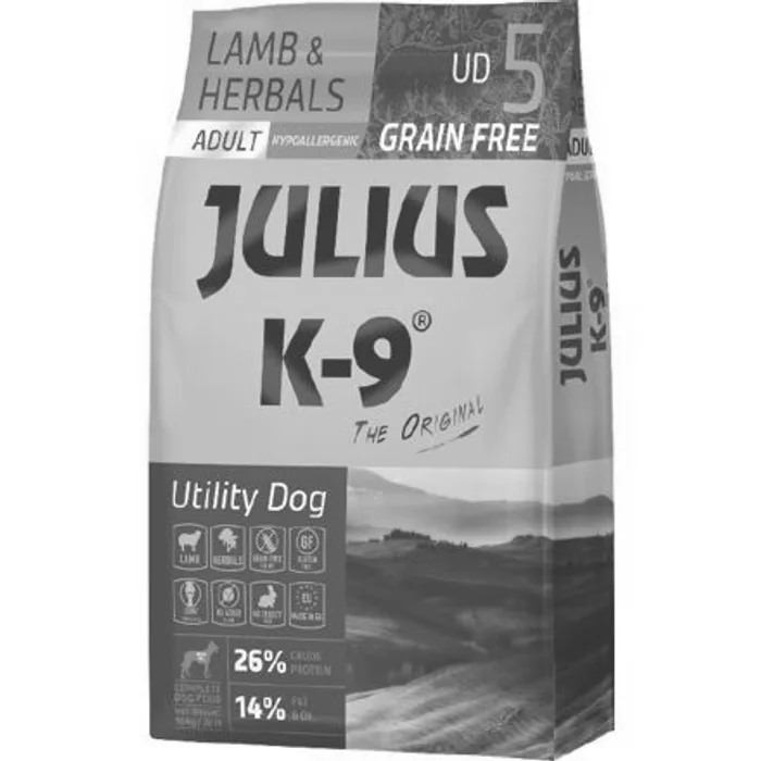Główne zdjęcie produktu JULIUS K-9 ADULT LAMB&HERBALS 340 g