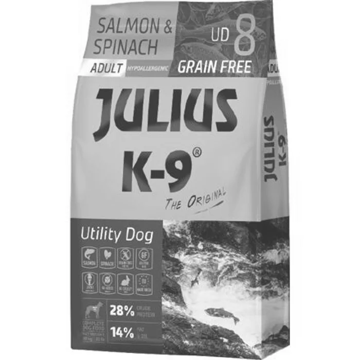 Główne zdjęcie produktu JULIUS K-9 ADULT SALMON&SPINACH 340 g
