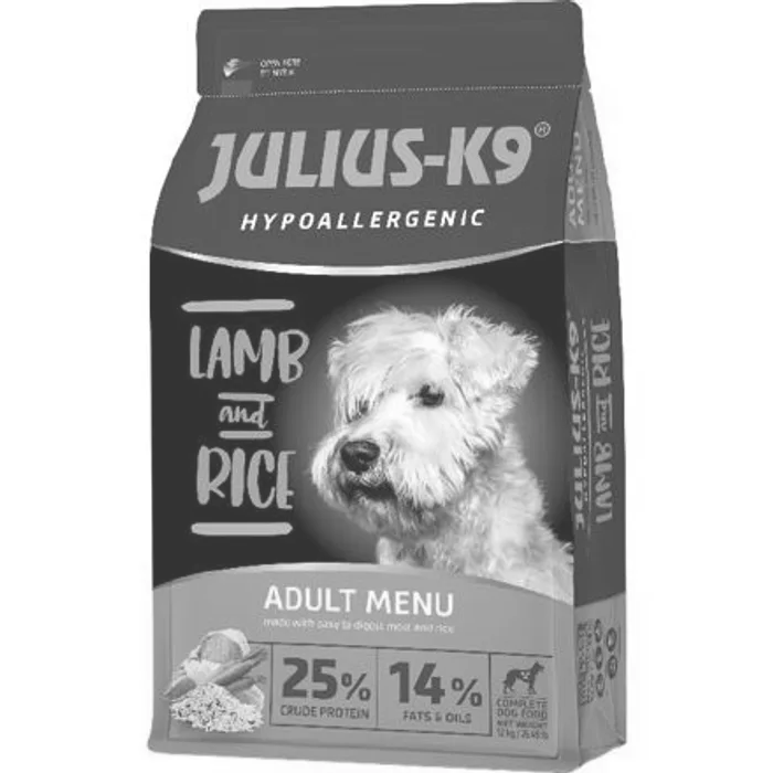 Główne zdjęcie produktu JULIUS K-9 HighPremium ADULT Hypoallergenic LAMB&Rice 3 kg