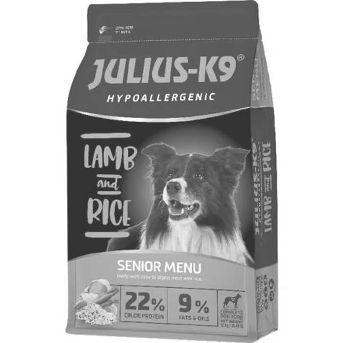 Główne zdjęcie produktu JULIUS K-9 HighPremium SENIOR/LIGHT Hypoallergenic LAMB&Rice 12 kg
