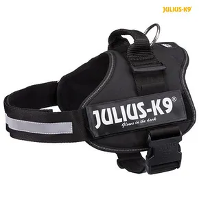 Uprząż zasilająca Julius-K9 1/L 66-85 cm/50 mm, - kolor czarny