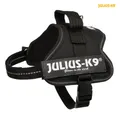 Uprząż zasilająca Julius-K9 Mini-Mini/XS 40-53 cm/22 mm - czarna