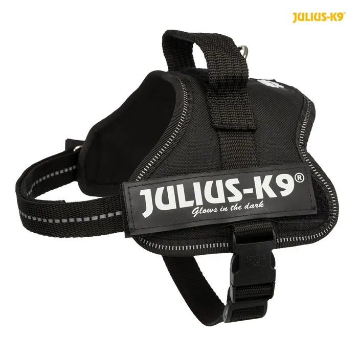 Główne zdjęcie produktu Julius-K9 silový postroj Mini-Mini/XS 40-53 cm/22 mm - černá