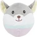 JUNIOR Miś, pluszowa głowa misia dla szczeniąt, 20 cm