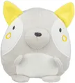 JUNIOR pluszowy lis bez dźwięku, 15 cm, kremowo-żółty