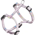 Następne zdjęcie produktu Szelki JUNIOR ze smyczą dla szczeniąt, jasny fiolet M-L: 27-45 cm/10 mm, 2,00 m