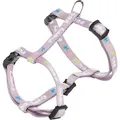 Następne zdjęcie produktu Szelki JUNIOR ze smyczą dla szczeniąt, jasny fiolet M-L: 27-45 cm/10 mm, 2,00 m