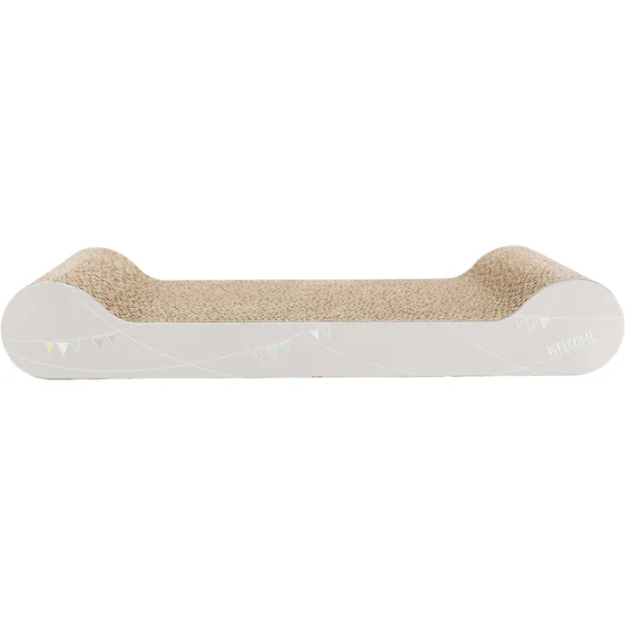 Główne zdjęcie produktu JUNIOR škrabací karton 38 x 6 x 18 cm světle šedý