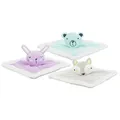 Następne zdjęcie produktu Przytulacz JUNIOR - pluszowy zwierzak, kwadratowy z pluszową główką 20 x 20 cm