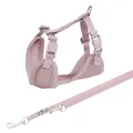 Następne zdjęcie produktu Szelki JUNIOR SOFT ze smyczą dla szczeniąt, fioletowe S-M: 26-34 cm/10 mm, 2,00 m