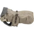 Kabátek ROUEN 2 v 1, buldog střih, pískováS:34cm, hruď:40-66cm, krk:42-48cm