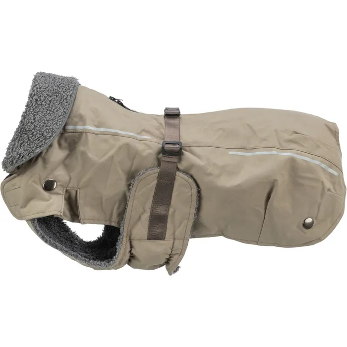 Główne zdjęcie produktu Kabátek ROUEN 2 v 1, buldog střih, pískováXS:30cm, hruď:36-58cm, krk:36-44cm