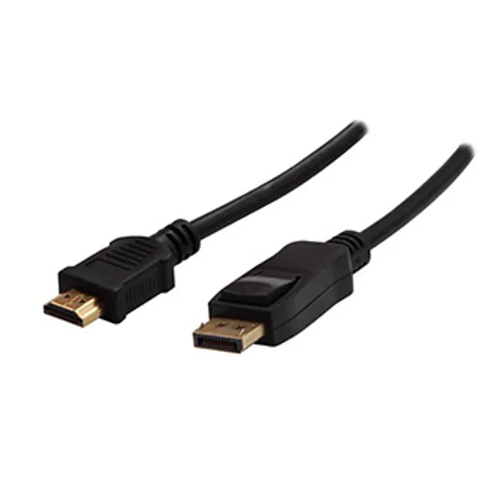 Główne zdjęcie produktu Kabel DisplayPort M- HDMI M, 5m, černá, Logo, blistr
