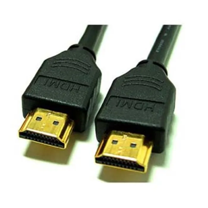 Główne zdjęcie produktu Kabel HDMI M- HDMI M, High Speed, 5m, zlacené konektory, černá