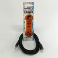 Przedłużacz do kabli audio Jack (3,5mm) M - Jack (3,5mm) F, JACK, 3m, czarna, Logo