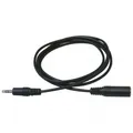 Przedłużacz do kabli audio Jack (3,5mm) M - Jack (3,5mm) F, JACK, 3m, czarna, Logo