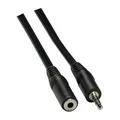 Kabel Jack (3.5mm) M- Jack (3.5mm) F, 3m, czarny