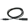Kabel Jack (3.5mm) M- Jack (3.5mm) F, 3m, czarny