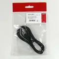 Audio Kabel Jack (3,5mm) M - Jack (3,5mm) M, JACK, 1.5m, czarna, Logo