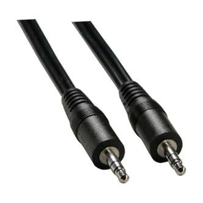 Główne zdjęcie produktu Kabel Jack (3,5mm) M- Jack (3,5mm) M, 5m, černá