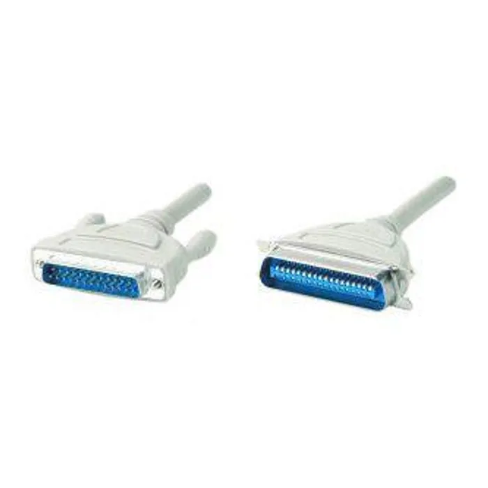 Główne zdjęcie produktu Kabel k tiskárně Centronics, C36 M- 25 pin M, 3m, bílý, (25 pin)