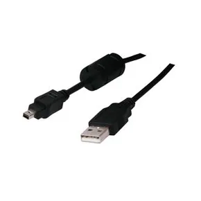 Kabel USB (2.0), USB A M- 4 pin M, 1.8m, czarny, FUJI
