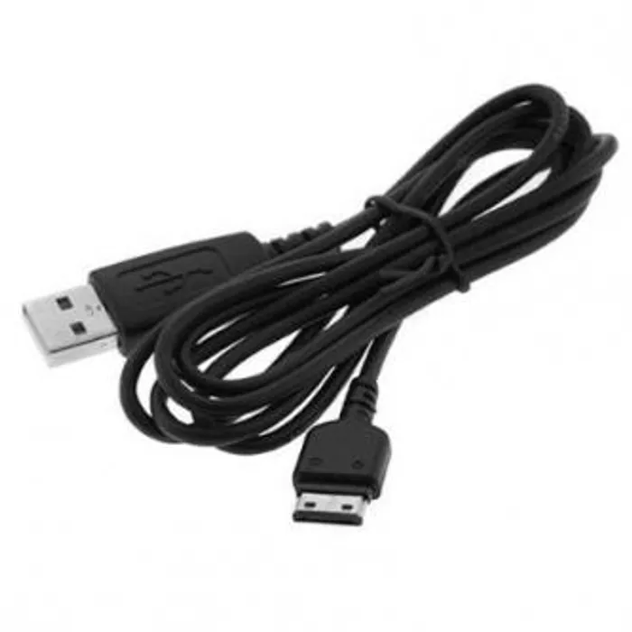 Główne zdjęcie produktu Kabel USB (2.0), USB A M- Samsung M, 1.8m, černý, pro mobilní telefony Samsung