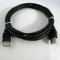 Przedłużacz USB (2.0), USB A M - USB A F, 3m, czarny, Logo Economy