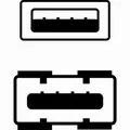 Przedłużacz USB (2.0), USB A M - USB A F, 3m, czarny, Logo, cena za 1 szt.