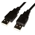 Kabel USB (2.0), USB A M-USB A M, 1,8 m, szary, High Speed