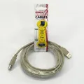 Następne zdjęcie produktu USB kabel (2.0), USB A M - USB B M, 5m, czarny, Logo