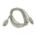 Kabel USB (2.0), USB A M-USB B M, 5m, szary