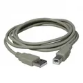 Kabel USB (2.0), USB A M-USB B M, 5m, szary
