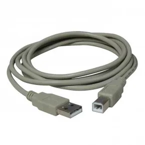 Kabel USB (2.0), USB A M-USB B M, 5m, szary