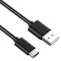 Następne zdjęcie produktu USB kabel (2.0), USB A M - USB C M, 1m, czarny, Logo, blistr
