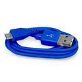 Kabel USB (2.0), USB A M-USB micro M, 1m, niebieski