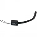 USB kabel (2.0), USB A M - miniUSB M, 0.3m, czarny, Logo, smycz do aparatu