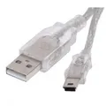 USB kabel (2.0), USB A M - miniUSB M, 0.6m, Logo, blistr