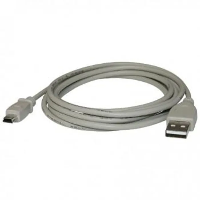 Główne zdjęcie produktu Kabel USB (2.0), USB A M- USB mini M (5 pin), 3m, černý, Logo